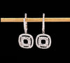Maya Lianna Diamond and 14K White Gold Dangle Jacket for Earrings
