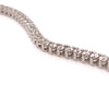 7.47 Diamond and 14K White Gold Straight Line Tennis Necklace