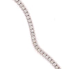 Diamond and 14K White Gold Straight Line Tennis Necklace