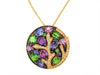 Effy Multicolor Gemstone, Diamond and 14K Rose Gold Necklace