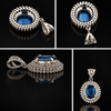 Estate 1.53ct. Sapphire & Diamond Platinum Ring