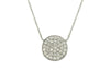 Effy .73 ctw Diamond and 14K White Gold Necklace