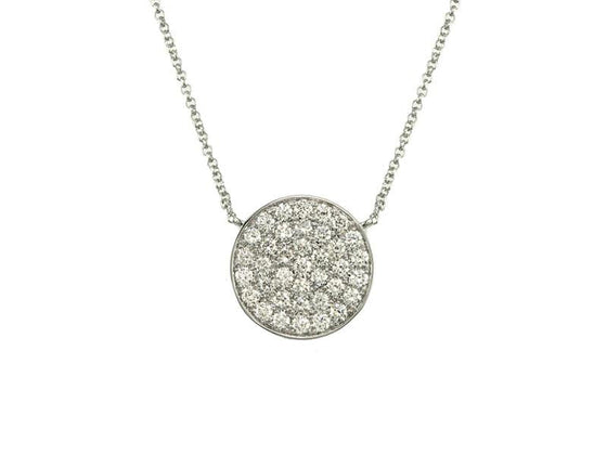 Effy .73 ctw Diamond and 14K White Gold Necklace