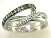 Effy Brown and White Diamond and 14K White Gold Ring