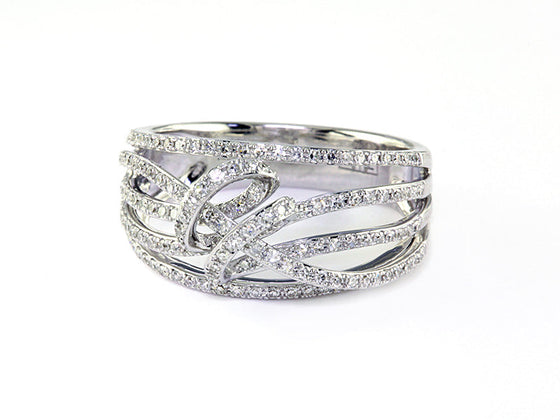 Effy .52 ctw Diamond and 14K White Gold Ring