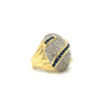 Estate 2.75 cttw Diamond and Sapphire Bold Ring 13825