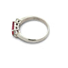 Fine Ruby and Diamond Platinum Ring