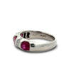 Ruby and Diamond Platinum Ring