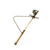 Victorian Royalty Sword French Enamel and Diamond Brooch