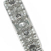 Art Deco 23.50cttw Diamond and Emerald Platinum Bracelet