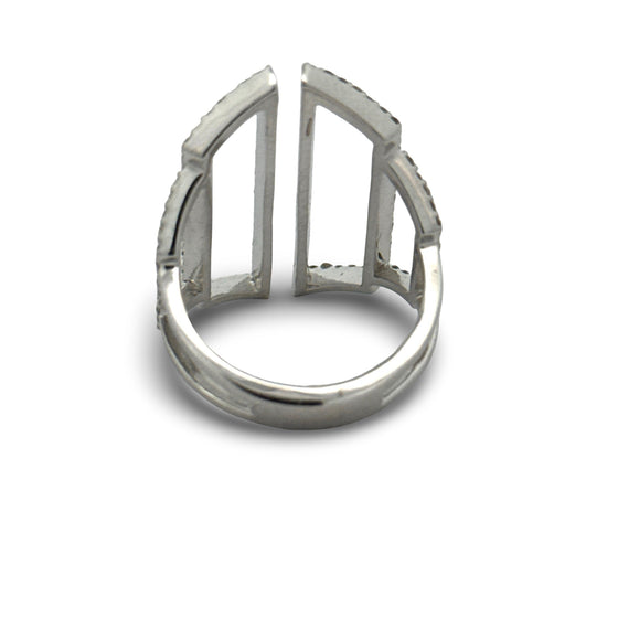 Effy .66 ctw Diamond and 14K White Gold Ring