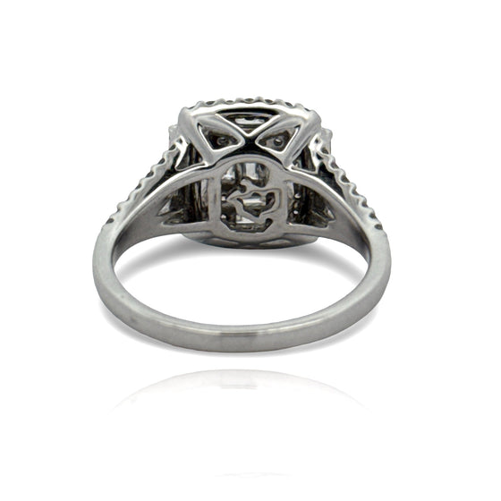 Effy Diamond and 14K White Gold Ring
