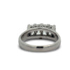 4 Stone Diamond Platinum Ring