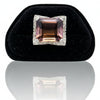 Emerald Cut Ametrine, Diamond and 18K White Gold Statement Ring