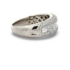 Designer Diamond Platinum Ring