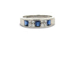 Fine Sapphire and Diamond Ring