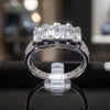 4 Stone Diamond Platinum Ring