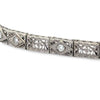 Art Deco Diamond and 14K White Gold Bracelet