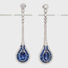 Thoroughbred Sapphire Earrings