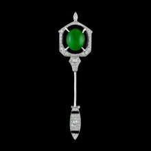  Aristocrat Jade Pin