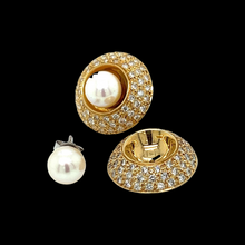  Estate Monte Tevi 1.60 cttw Diamond Jacket Earrings (With Cultured Pearls) 13771