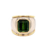 Vintage Green Tourmaline Ring