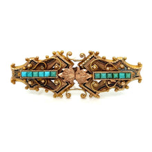  Victorian Turquoise Brooch
