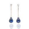 Thoroughbred Sapphire Earrings