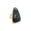 Estate Haute Hematite by Doves Statement Ring