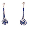 Thoroughbred Sapphire Earrings