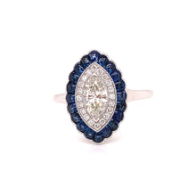  Wentwood Diamond and Sapphire Ring