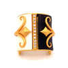 Fibula Diamond Inlay Ring