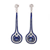 Thoroughbred Sapphire Earrings